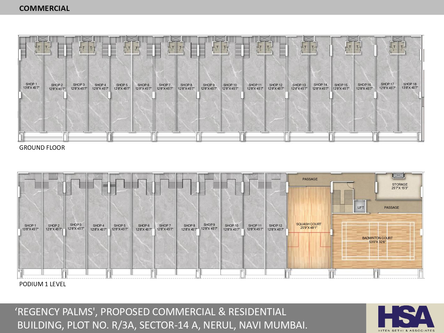 regency-palms-nerul Commercial-Plan